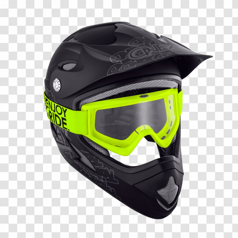 Bicycle Helmets Motorcycle Ski & Snowboard Goggles - Yellow Transparent PNG