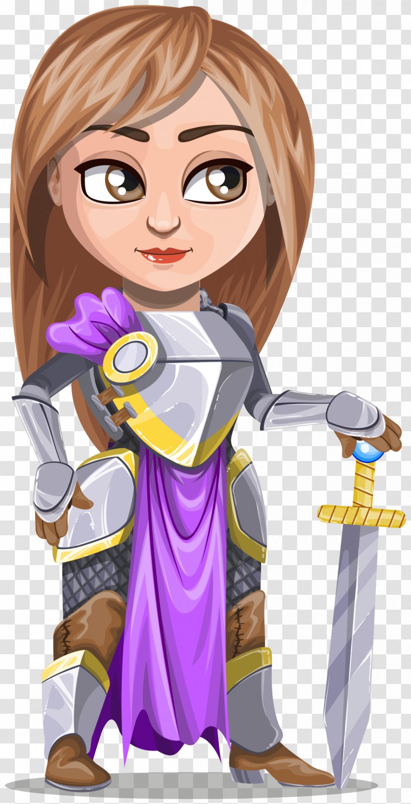 Knight Child Woman Clip Art - Frame Transparent PNG