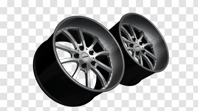 Alloy Wheel Tire Car Spoke Rim Transparent PNG