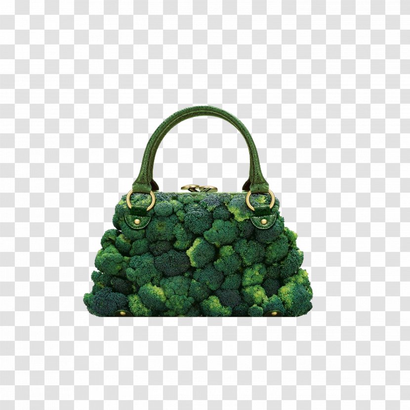 Photographer Fashion Accessory Food Handbag - Broccoli Bags Transparent PNG