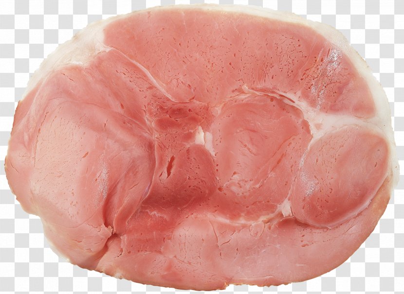 Christmas Ham Smithfield Bacon Cooking - Watercolor Transparent PNG