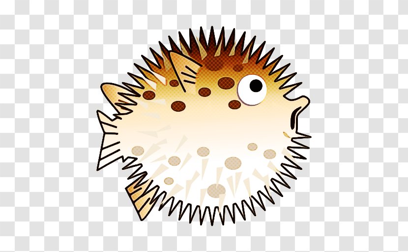 Porcupine Fishes Clip Art Cartoon Hedgehog Line - Smile Transparent PNG