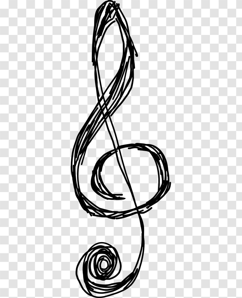 G-clef Musical Note - Cartoon Transparent PNG