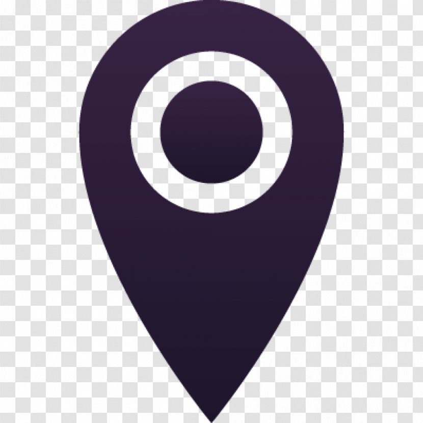 Purple Violet Maroon - Map Marker Transparent PNG