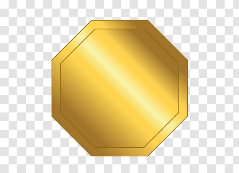 01504 Rectangle Metal - Gold Plate Transparent PNG