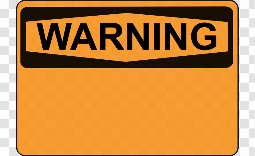 Warning Sign Symbol Hazard Clip Art Transparent PNG