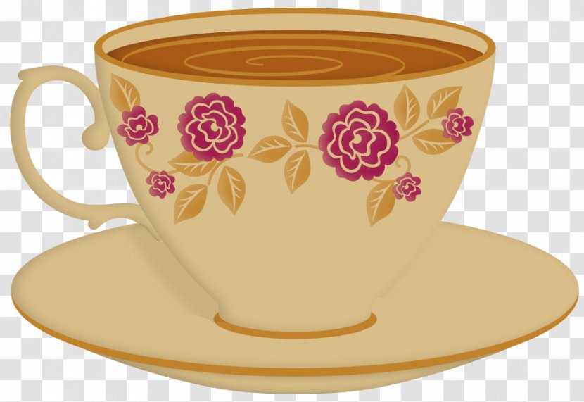 Coffee Cup Espresso Mug - Drawing Transparent PNG