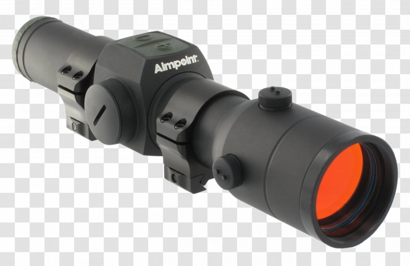 Aimpoint AB Red Dot Sight Hunting Reflector Telescopic - Heart - Sights Transparent PNG