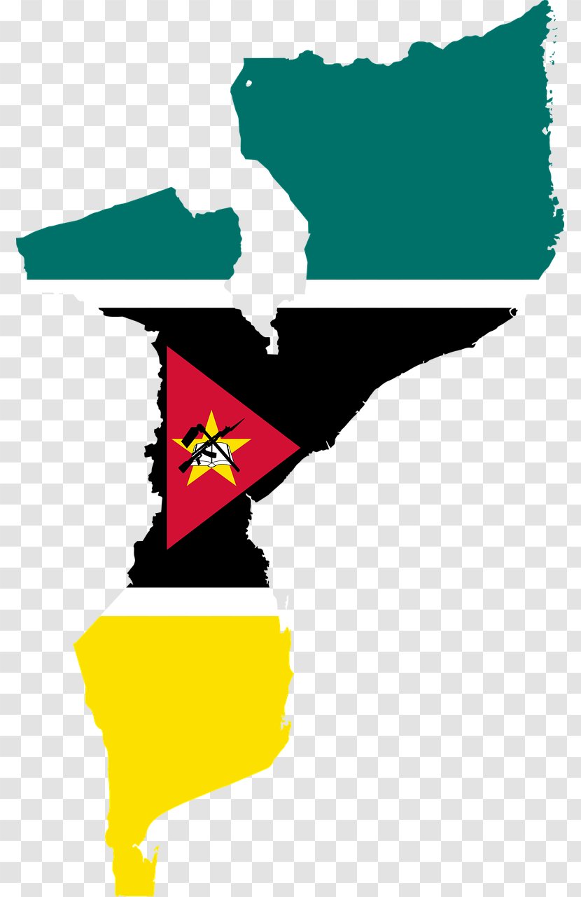 Flag Of Mozambique Map National Transparent PNG