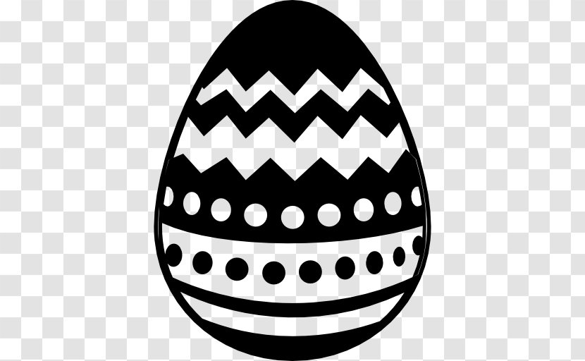 Easter Egg Hunt Clip Art - Black And White - Icon Transparent PNG