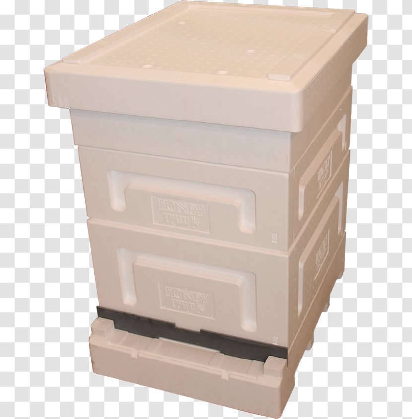Beehive Honey Bee Styrofoam - Box - Hive Transparent PNG