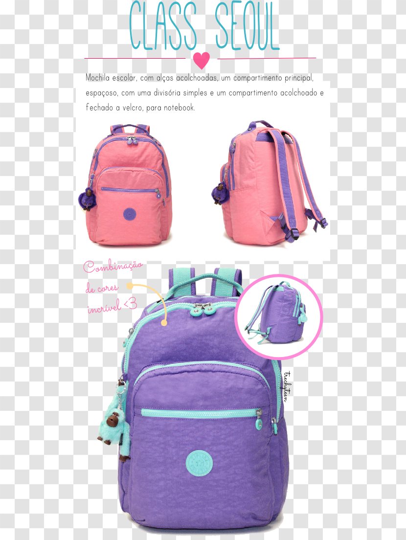 Handbag Kipling Seoul Large Laptop Backpack - Hand Luggage Transparent PNG