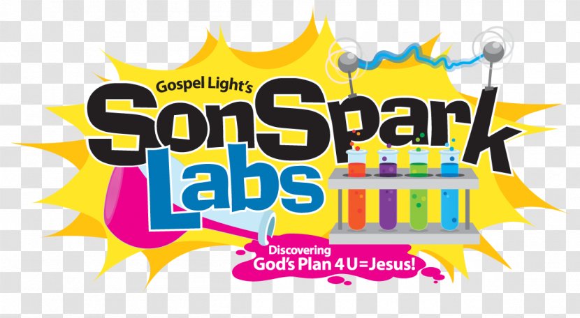 Logo Vacation Bible School Brand Product Clip Art - Yellow - Spark Team Leader Funny Transparent PNG