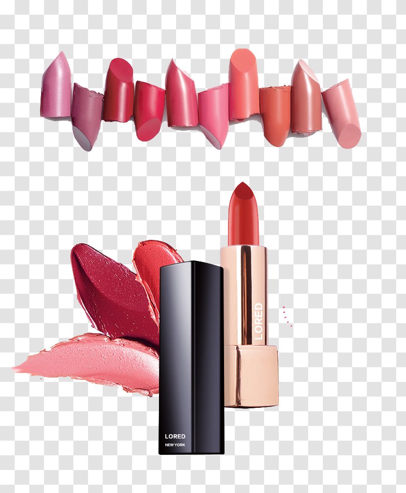 Lipstick Lip Balm Sunscreen Cosmetics - Moisturizer - Color Material Transparent PNG