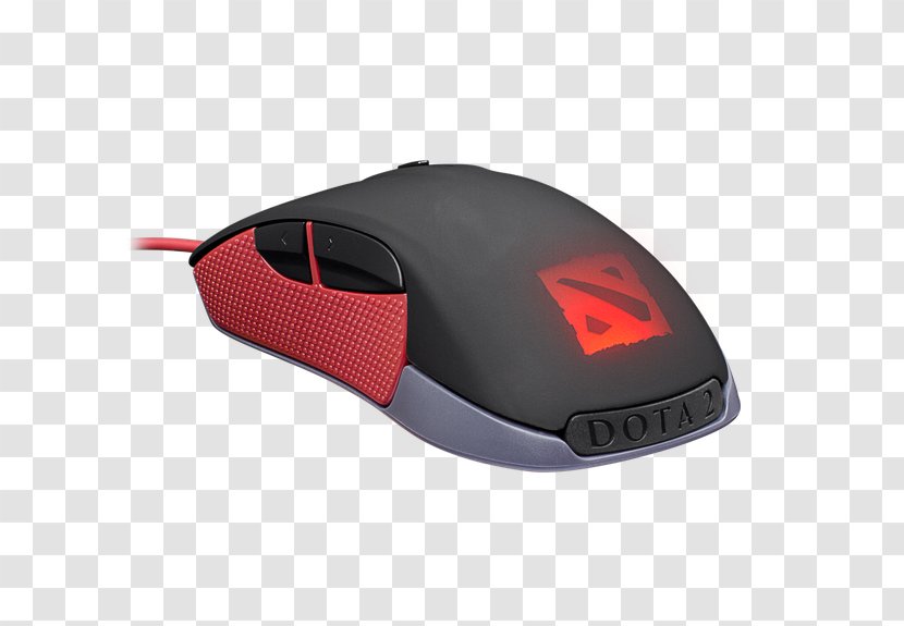 Dota 2 Computer Mouse SteelSeries Rival 100 - Steelseries Transparent PNG