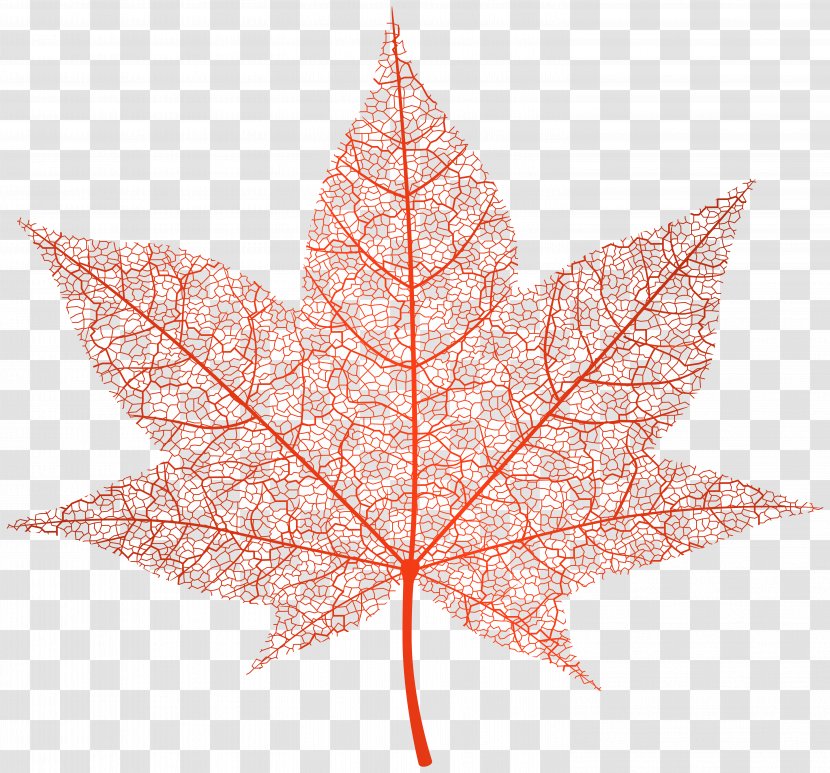 Image File Formats Lossless Compression - Plant - Transparent Red Autumn Leaf Clip Art Transparent PNG
