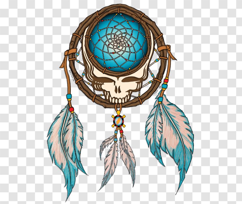 Grateful Dead Steal Your Face Deadhead Hippie The - Dreamcatcher Transparent PNG