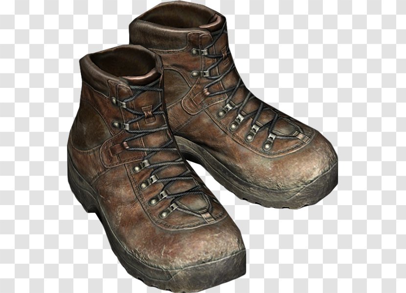 DayZ Hiking Boot Clothing Shoe - Brown - Boots Transparent PNG