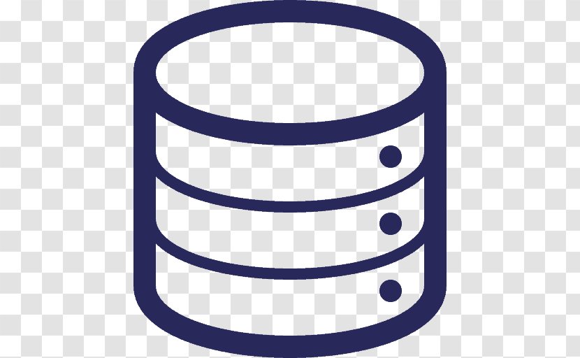 Database Data Bank - Center - Ellipses Icon Transparent PNG