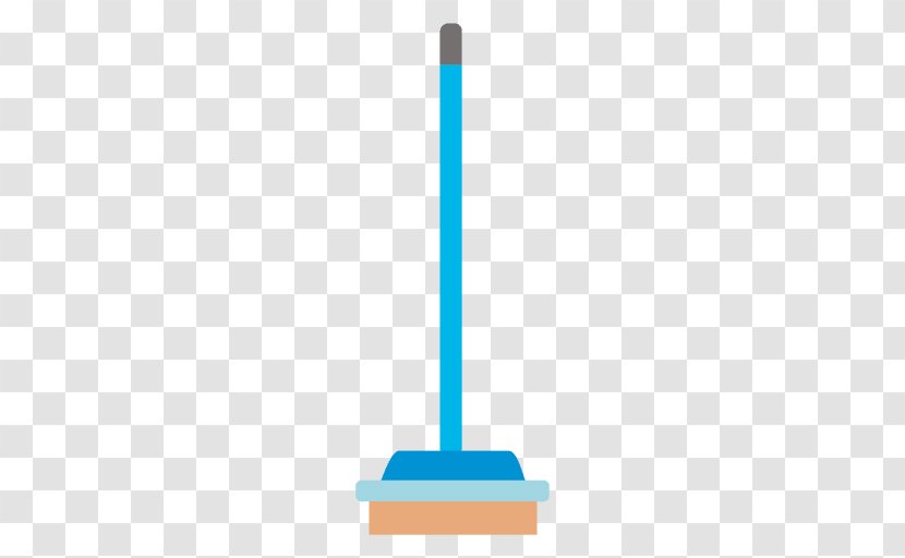 Turquoise Teal Household Cleaning Supply - Microsoft Azure - Broom Transparent PNG