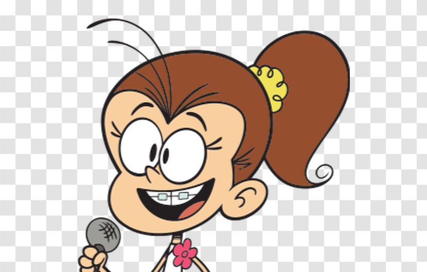 Lincoln Loud Luan Lori Lola Leni - Watercolor Transparent PNG