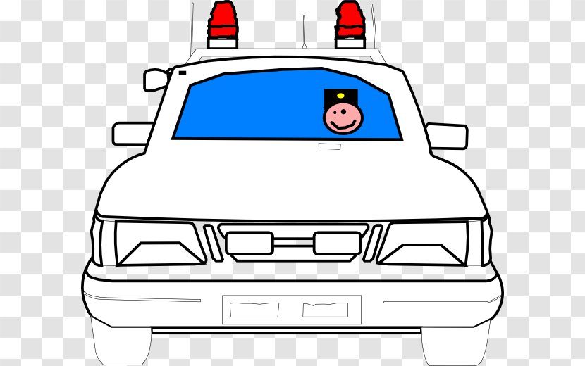 Car Door Dodge Police Cars - Black And White Transparent PNG