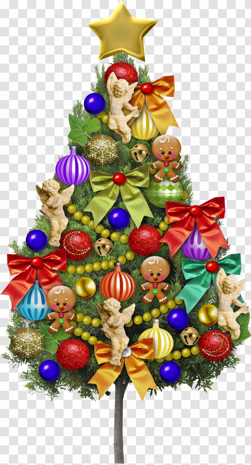 Creative Christmas Tree Beautiful Color - Food Transparent PNG