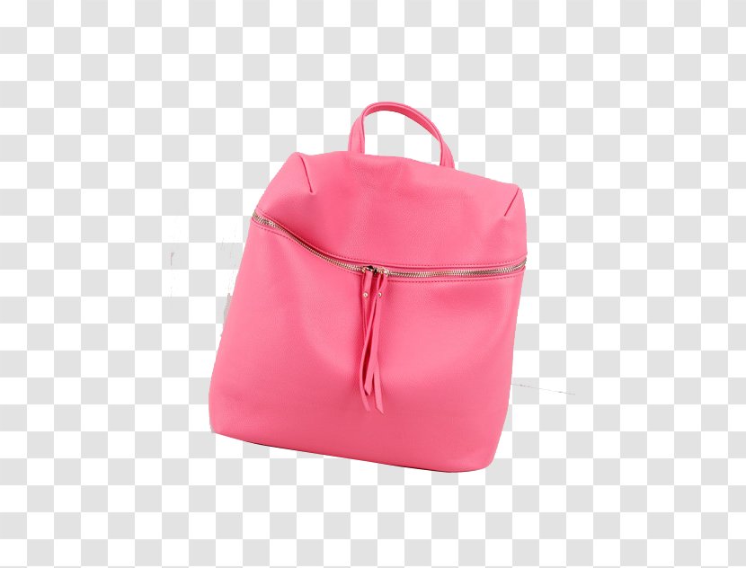 Handbag Satchel Clip Art - Pink - Soft Bag Transparent PNG