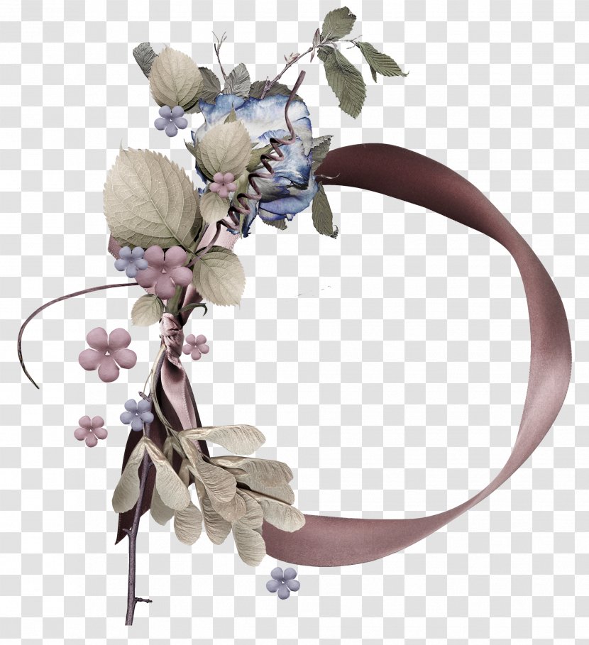 Floral Design Cut Flowers Headpiece Wedding - Hair Accessory - Elements Transparent PNG