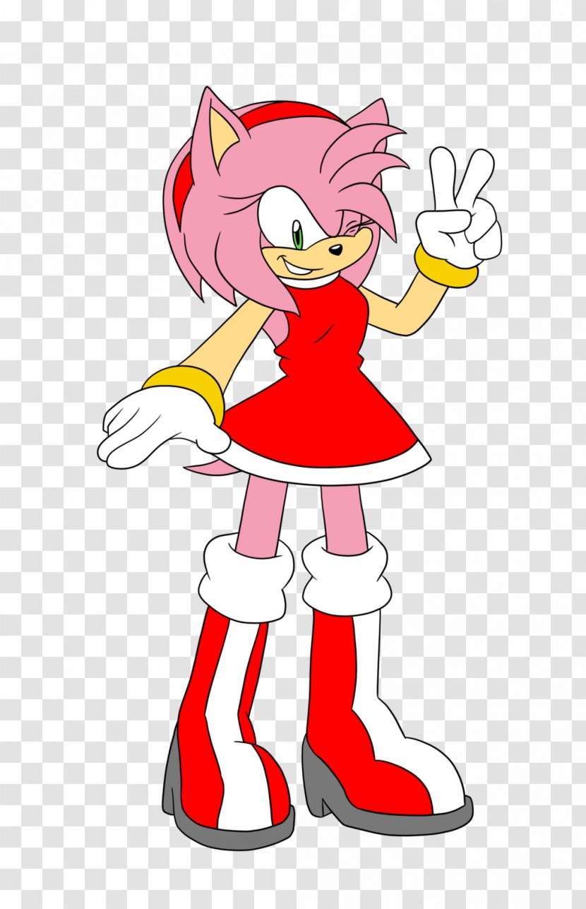 Vertebrate Shoe Line Art Clip - Flower - Amy Rose Transparent PNG