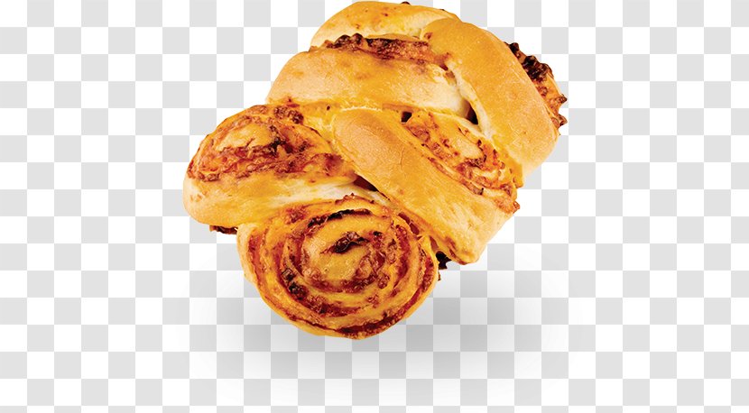 Cinnamon Roll Danish Pastry Puff Viennoiserie Pain Au Chocolat - Tomato Pizza Transparent PNG