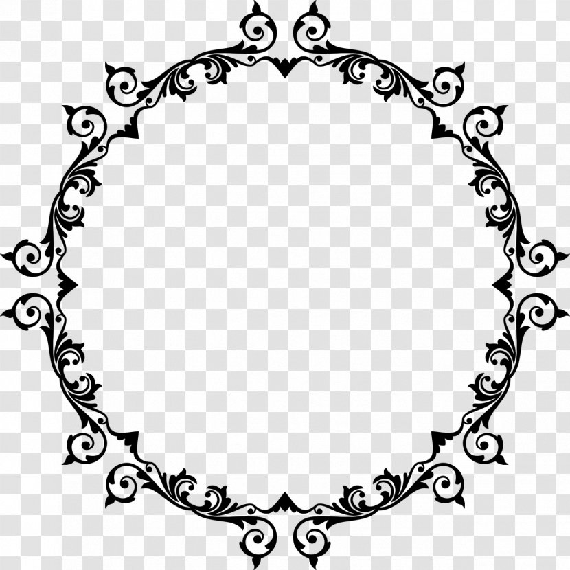 Circle Silhouette - Oval Ornament Transparent PNG