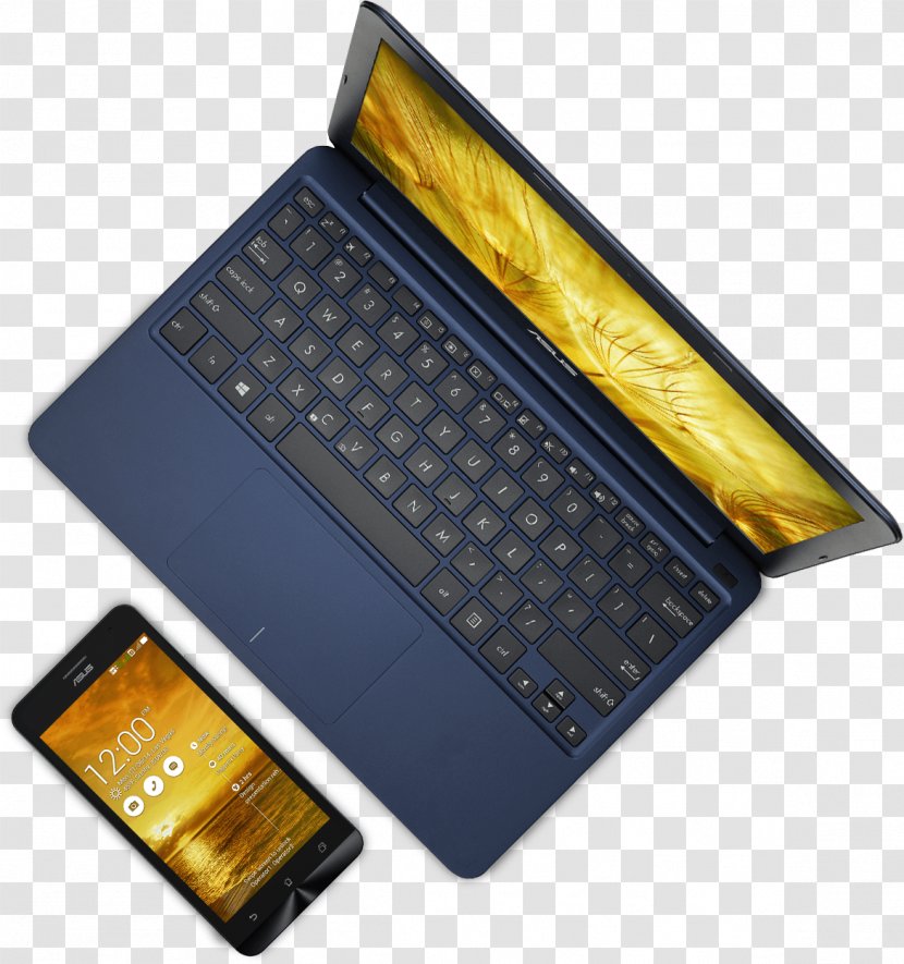 Netbook Laptop ASUS EeeBook F205 ZenFone 5 Computer - Input Device Transparent PNG