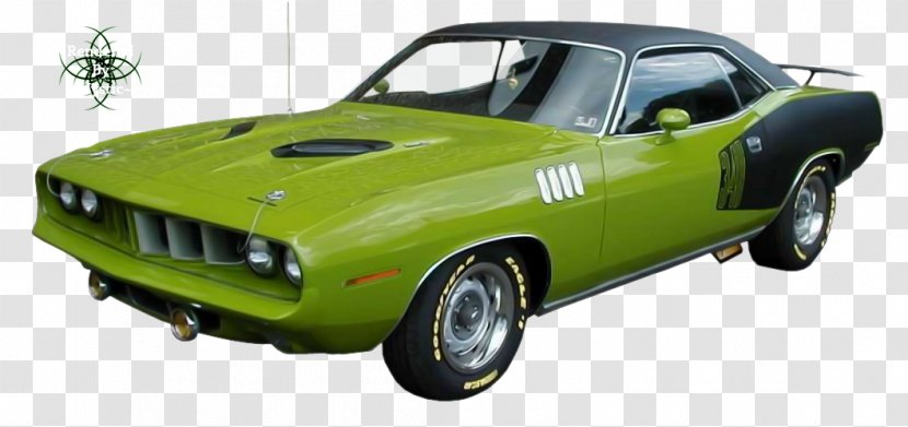 Plymouth Barracuda Car Dodge Challenger Charger (B-body) - Muscle Transparent PNG