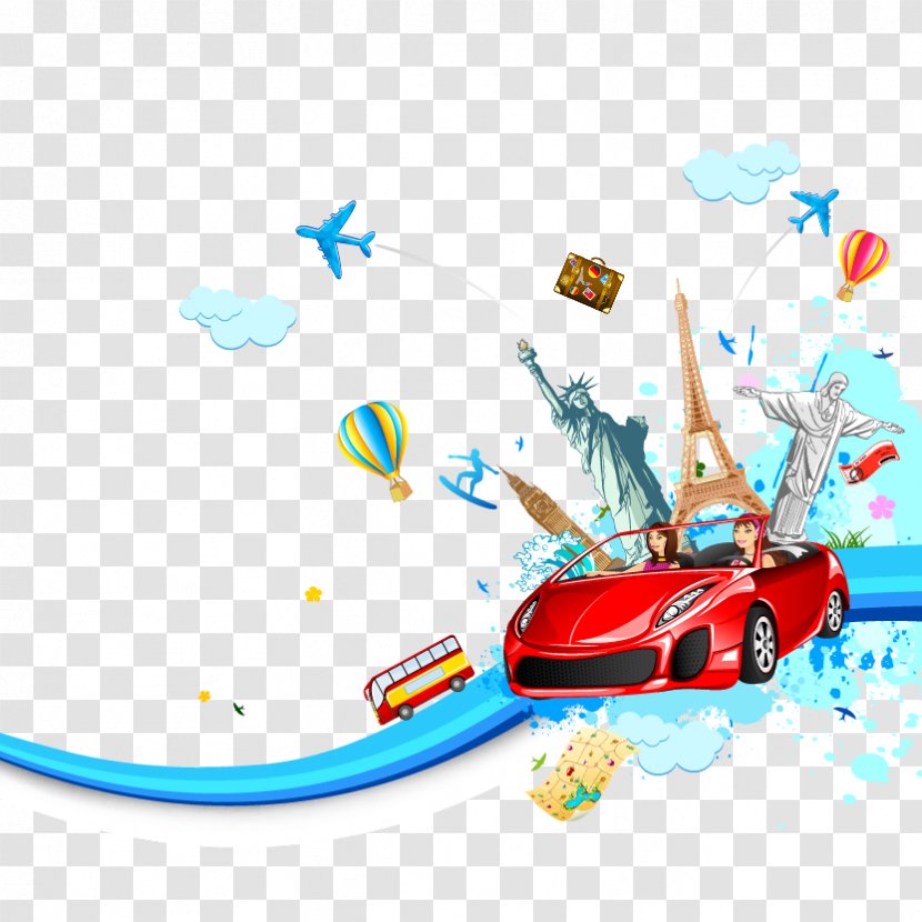 Bus Air Travel Euclidean Vector Stock Illustration - Royalty Free - Global Transparent PNG