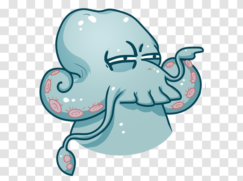 Indian Elephant Sticker Cthulhu Telegram Clip Art - Fiction - Cthulu Transparent PNG