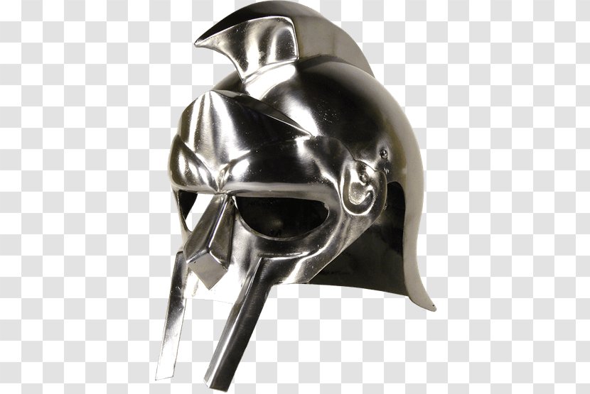 Maximus Helmet Gladiator Barbute Components Of Medieval Armour - Historical Reenactment Transparent PNG