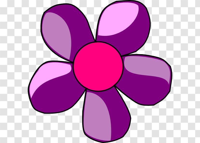 Flower Free Content Clip Art - Flowering Plant - Violet Cliparts Transparent PNG