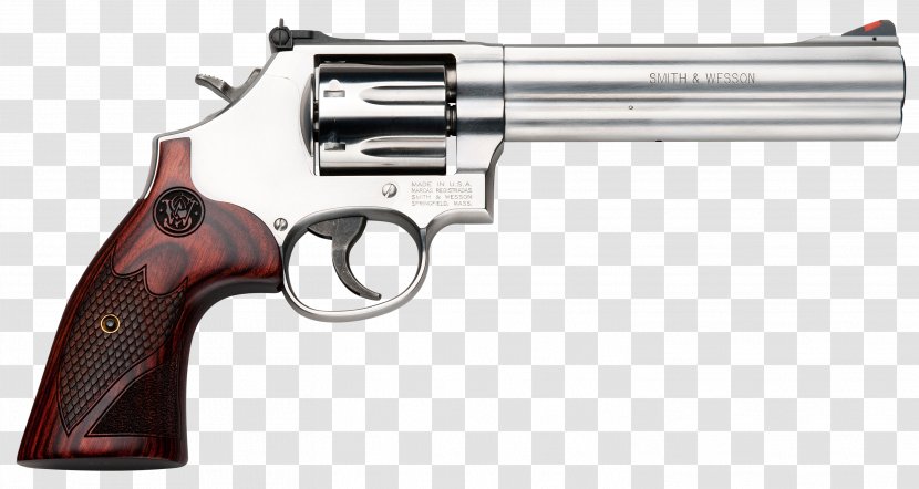 Smith & Wesson Model 686 .357 Magnum Revolver .38 Special - Weapon - Handgun Transparent PNG