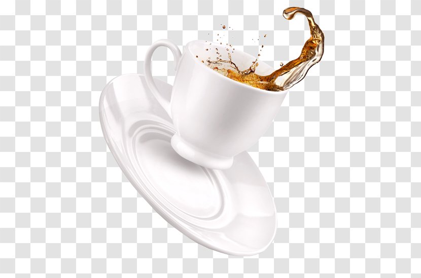 Teacup White Tea Coffee Green - Infusion Transparent PNG