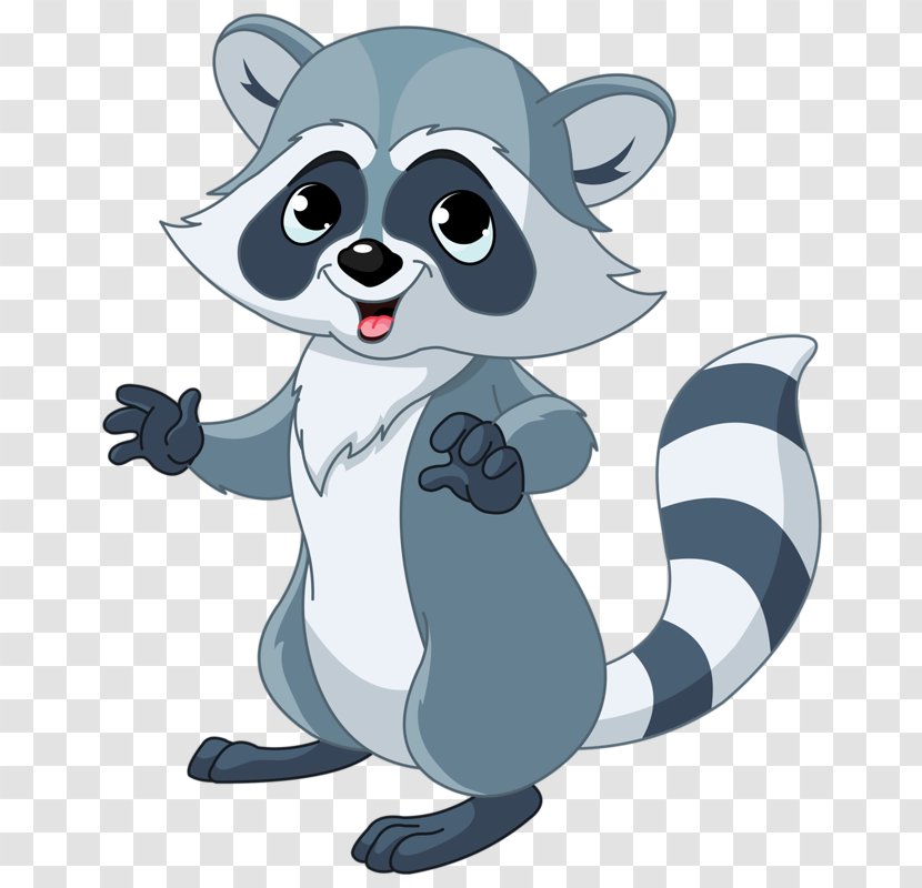 Raccoon Cartoon Clip Art - Carnivoran - Raccoons And Hammered Dulcimer Transparent PNG