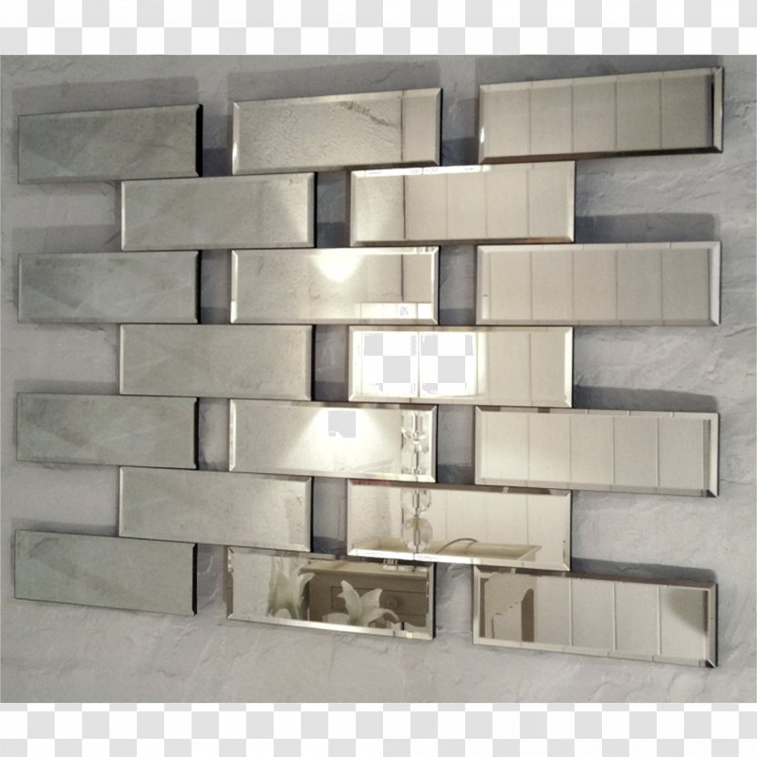 Mirror Rectangle Glass Material - Steel Transparent PNG