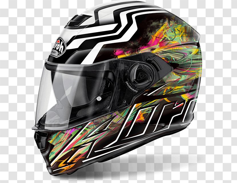 Motorcycle Helmets Pollok AIROH - Visor Transparent PNG