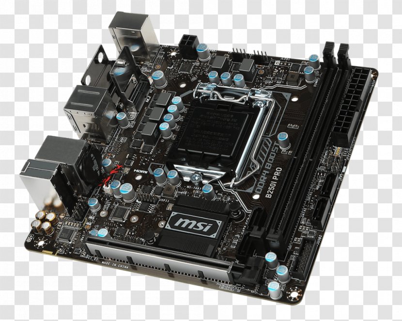 Kaby Lake Intel Mini-ITX Motherboard LGA 1151 - Electronic Device Transparent PNG