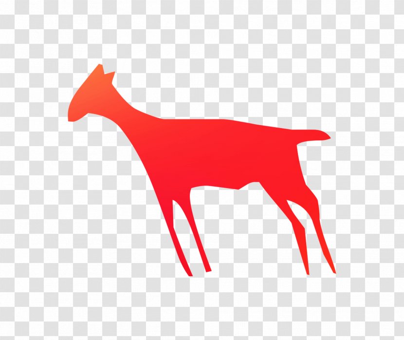 Reindeer Logo Giraffe Cattle Font Transparent PNG