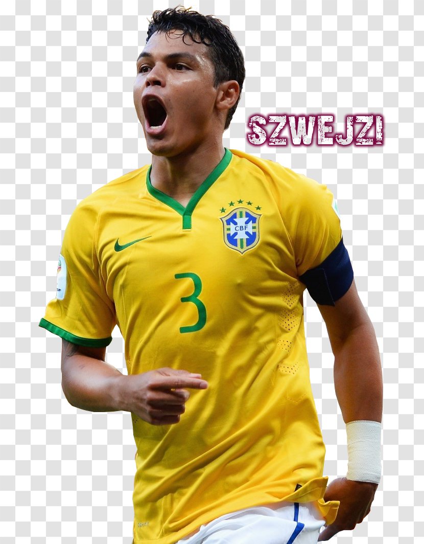 Thiago Silva Brazil National Football Team Paris Saint-Germain F.C. Soccer Player - Leisure Transparent PNG