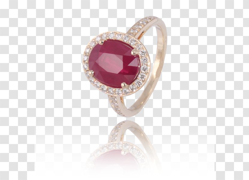 Ruby Body Jewellery Diamond - Jewelry - Saphir Transparent PNG