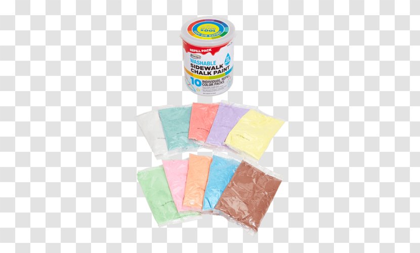 Plastic Bucket Sidewalk Chalk Art - Color Transparent PNG