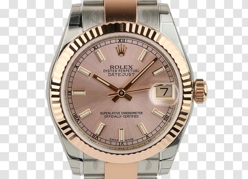 Rolex Datejust Watch Strap Platinum Transparent PNG