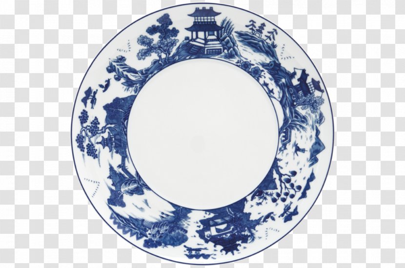 Tableware Plate Charger China - Blue - Plates Transparent PNG
